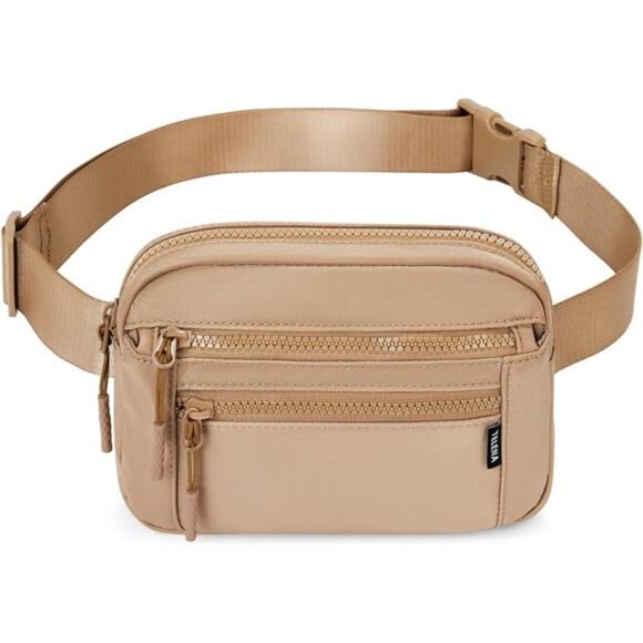 Fanny Packs with Adjustable Straps Camel - Picture 1 of 6